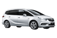 Car Hire Stalybridge - Vauxhall Zafira 7-Seater - Minibus hire Stalybridge